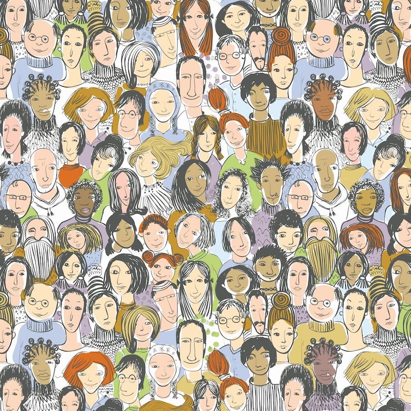 All Are Equal wallpaper mural