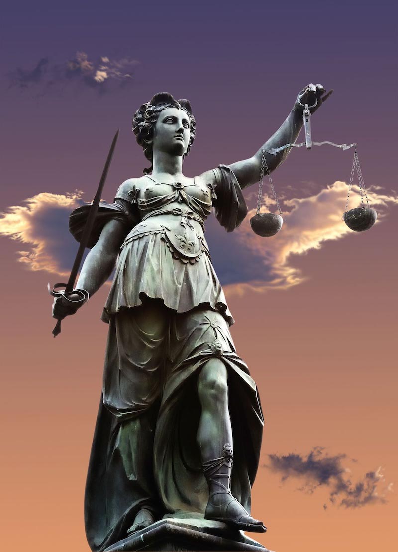 Symbol Of Justice wallpaper mural