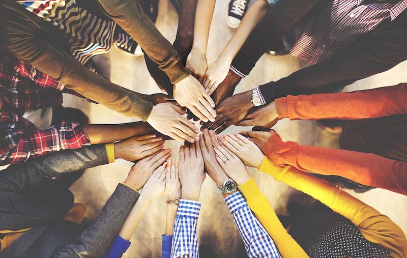 A Power Together wallpaper mural