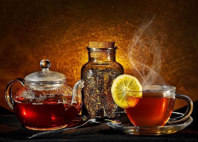 Tea Time wallpaper mural