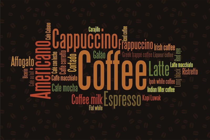 Coffee Bar wallpaper mural