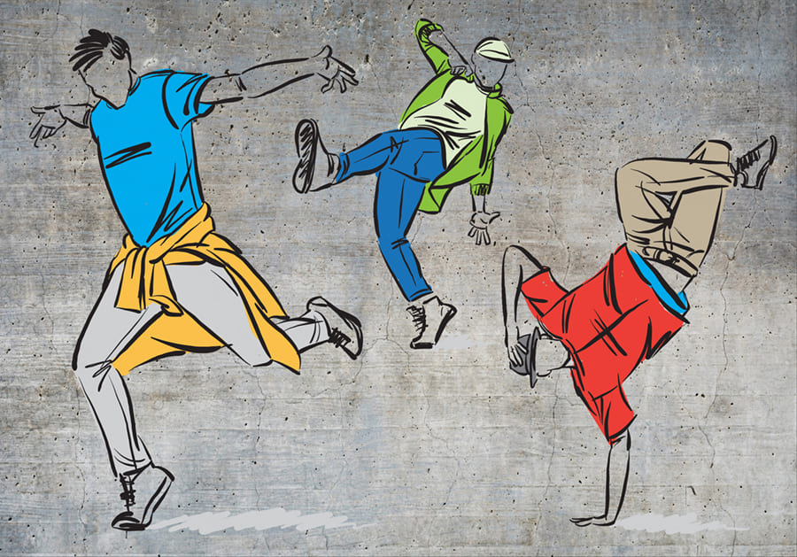 Hip Hop wallpaper mural