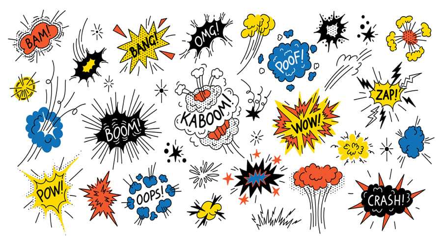 Pop Art wallpaper mural
