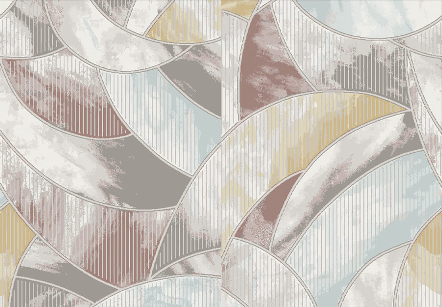 Ochre Wall Art wallpaper mural