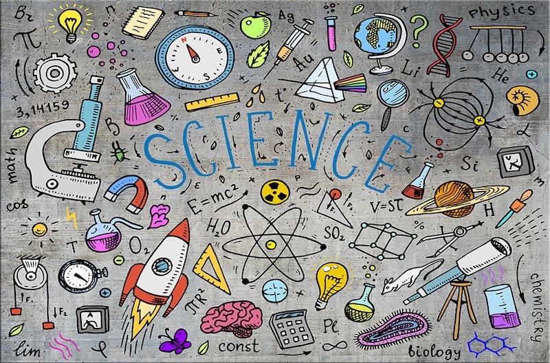 Sciences wallpaper mural