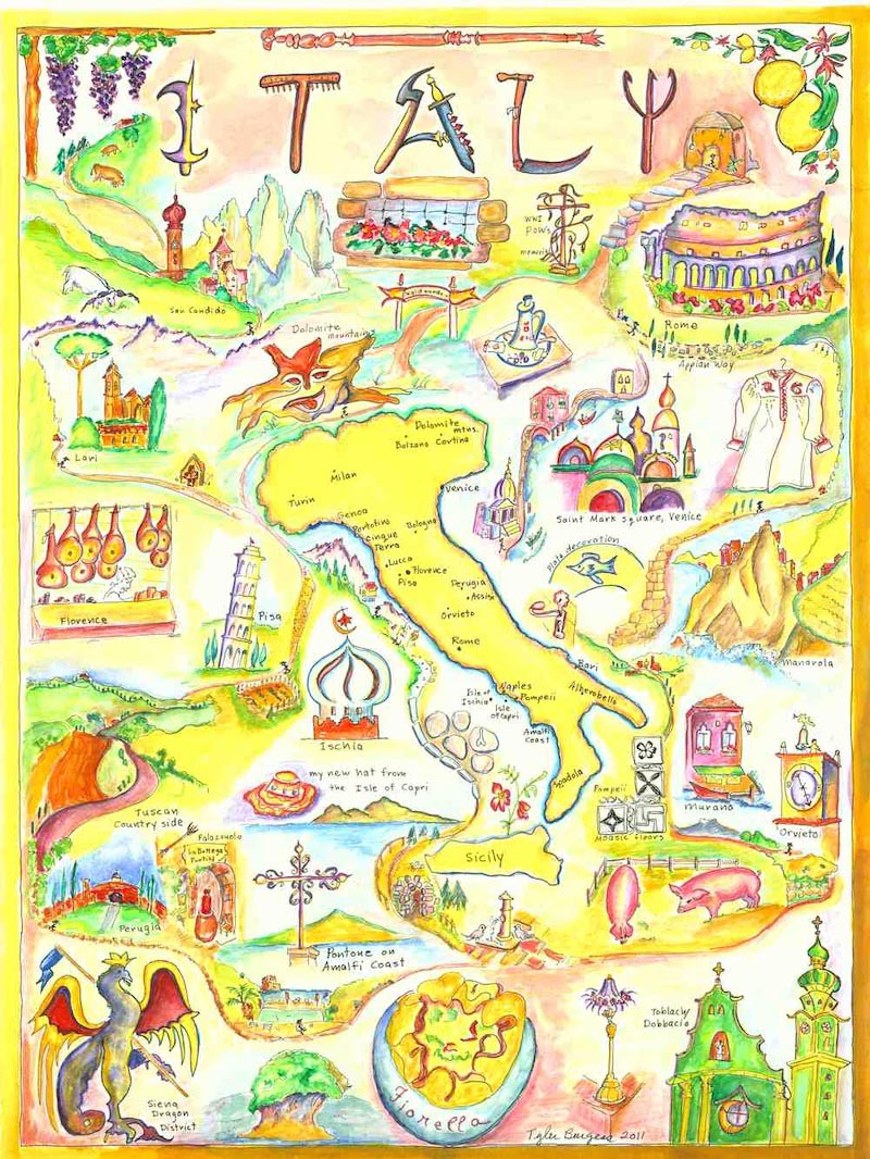 Italian Business wallpaper mural