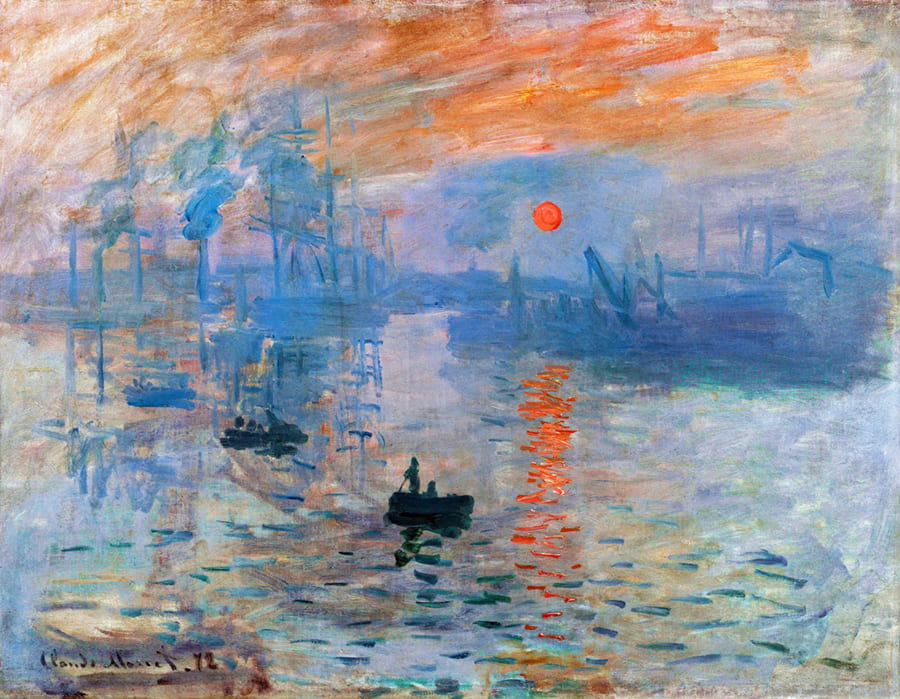 Impression, Sunrise - Monet wallpaper mural