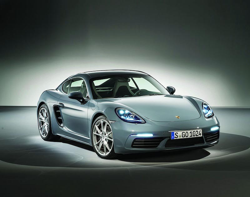 Porsche Cayman wallpaper mural