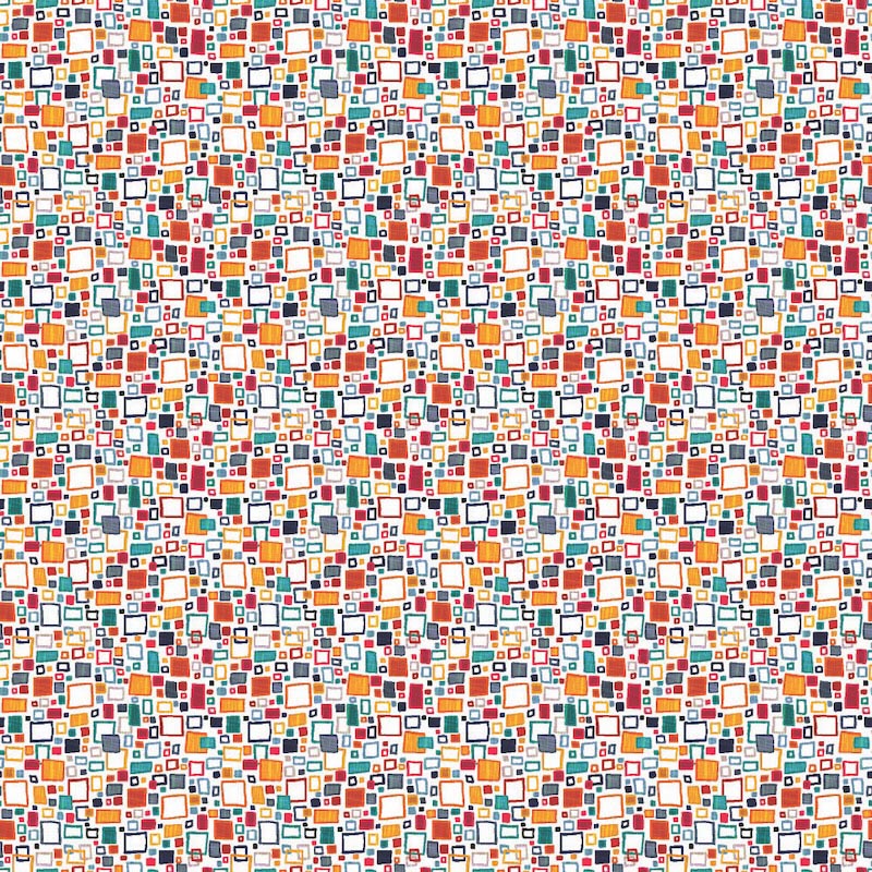 Colored Quadrilaterals wallpaper mural