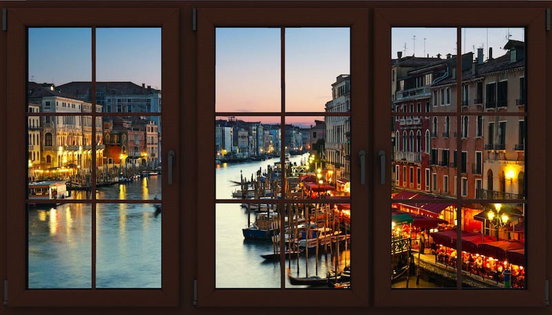 My House Is In Venice wallpaper mural