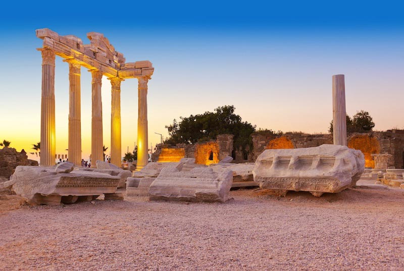Ruins Of Manavgat Antayla wallpaper mural