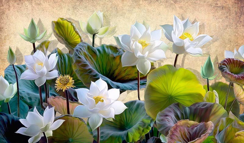 Heavenly Paradise wallpaper mural