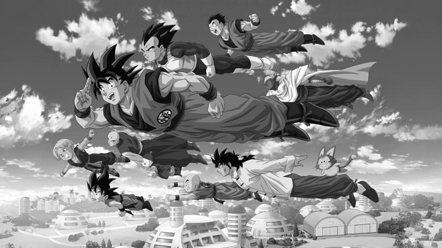 Dragon Ball Z wallpaper mural
