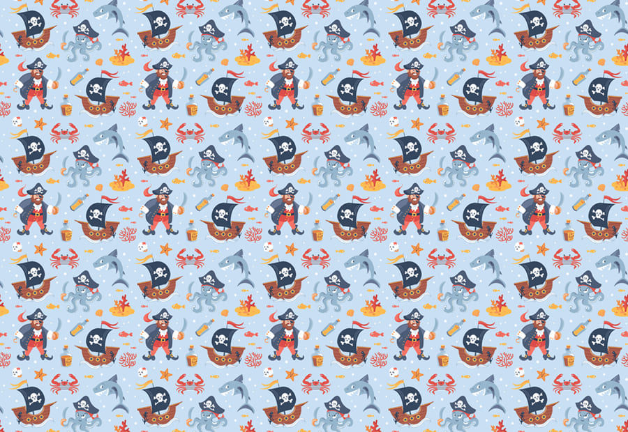 Pirate Adventure wallpaper mural