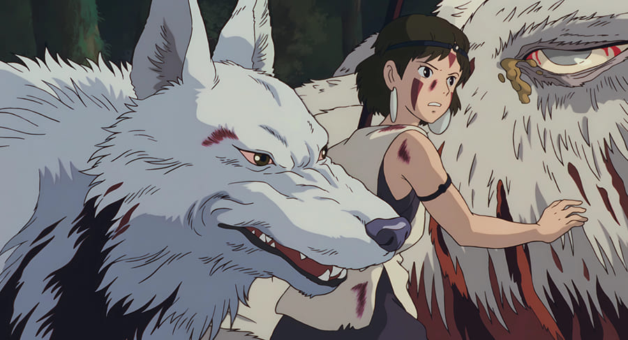 Princess Mononoke Anime wallpaper mural