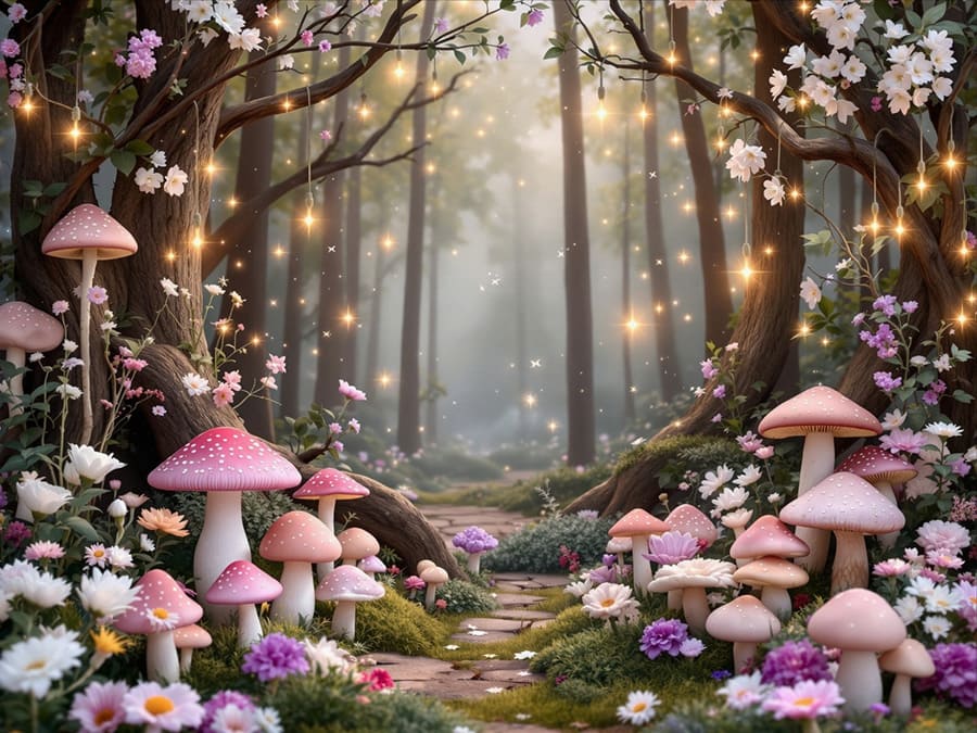 Enchanted Forest wallpaper mural