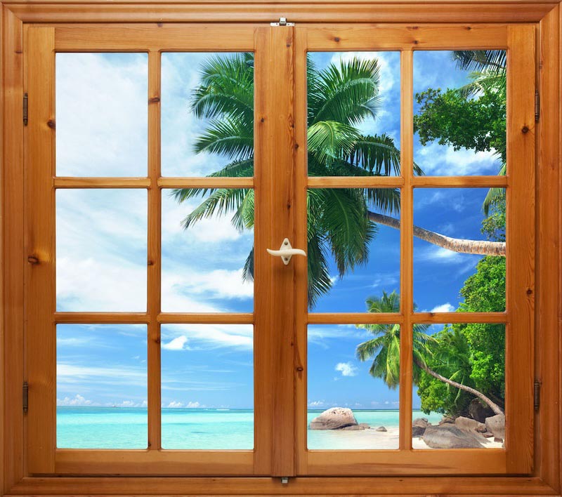 My House Is Right On The Sea wallpaper mural