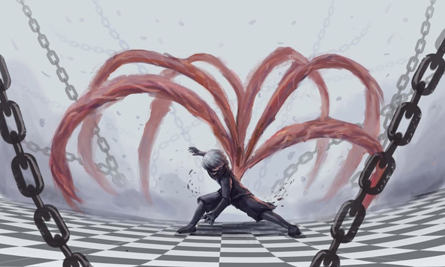 Tokyo Ghoul Art wallpaper mural