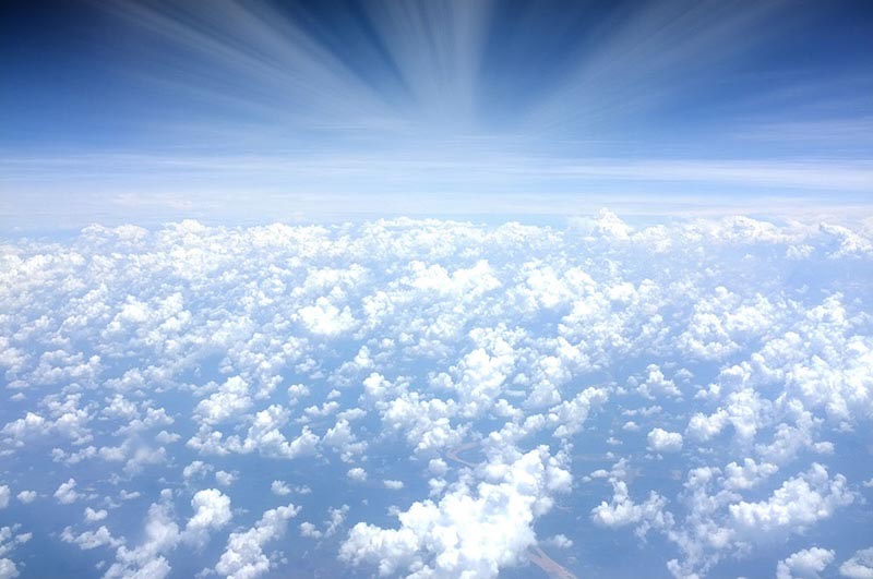 The Beauty Of The Clouds wallpaper mural