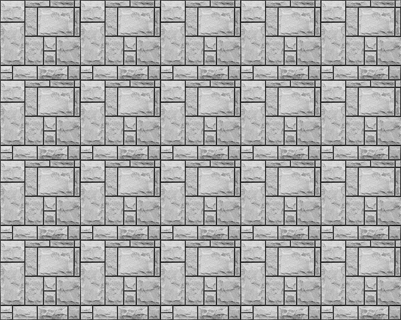 Gray Stone Wall wallpaper mural