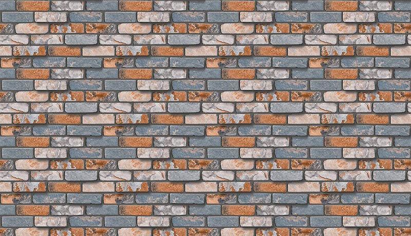 Natural Bricks wallpaper mural