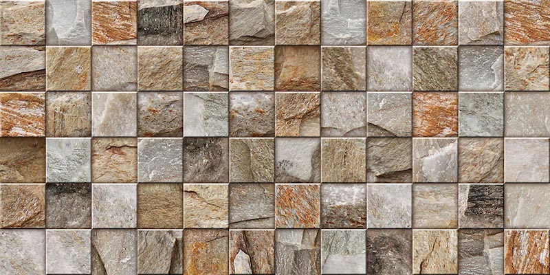 Square Bricks wallpaper mural