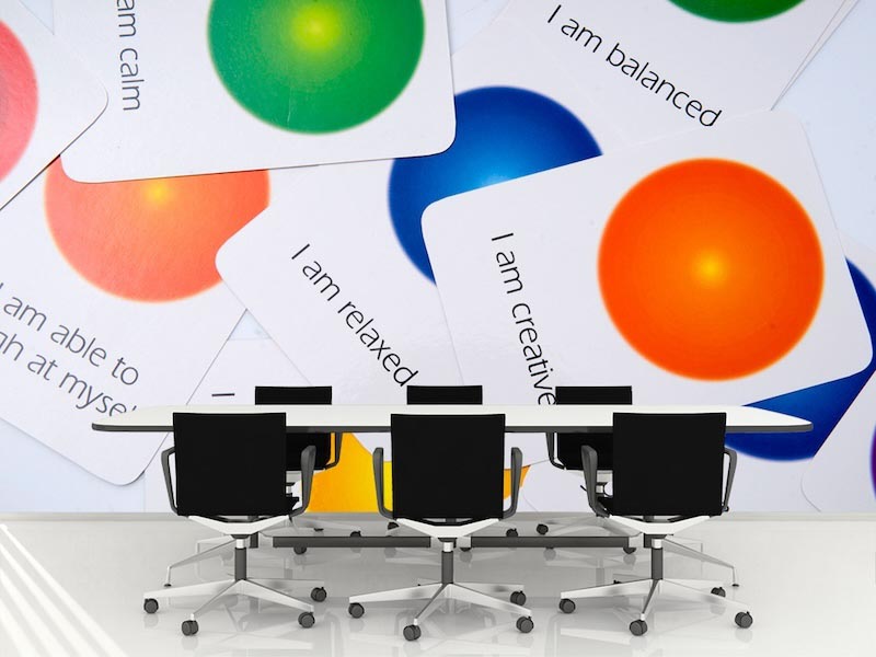 Personal growth - 3D wallpaper for wall applied