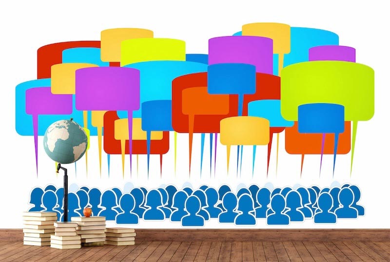 Every idea is precious - Mural wallpaper applied