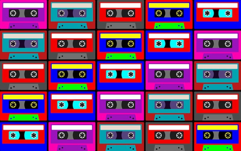 1980 - 3D wallpaper decoration