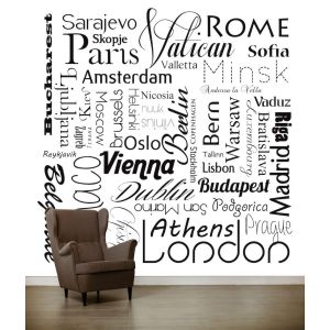 Black And White City Names