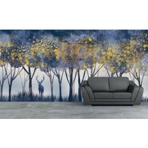 Deer And Woods