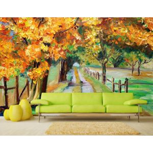 Autumn Oil Painting