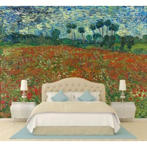 Poppy Field Vincent Van Gogh