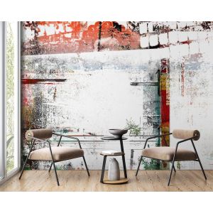 Faded Graffiti Abstract Art