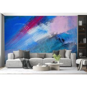 Vivid Brushstrokes Abstract Art