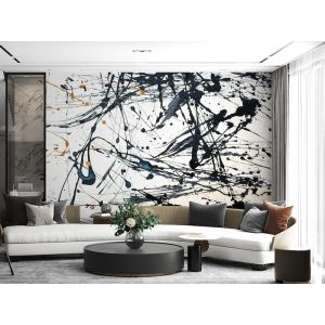 Chaotic Strokes Abstract Art