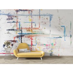 Subtle Gridlines Abstract Art