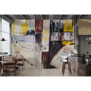 Layered Expressions Abstract Art