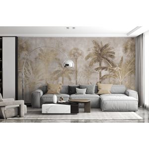 Neutral Tropical Palm