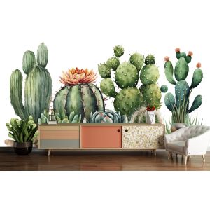 Watercolor Cactus