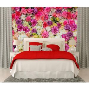 Wall Decoration With Flowers