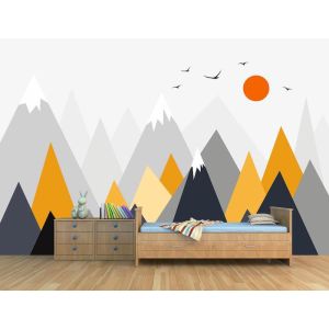 Mountains And Sun