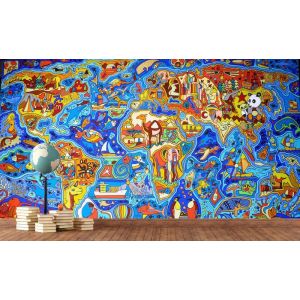Graffiti World Map