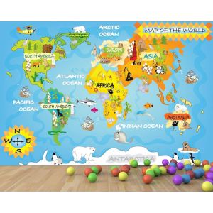 Children's World Map