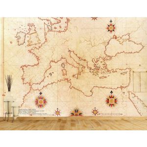 Piri Reis Map Of The 16Th Century In Europe