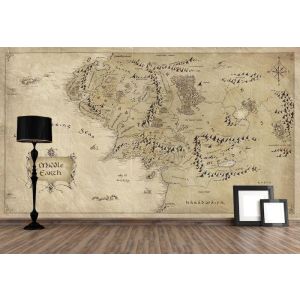The Lord Of The Rings Map