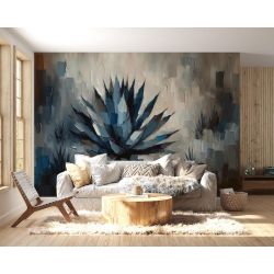 Desert Bloom Abstract Art