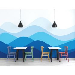 Ocean Waves Abstract Art