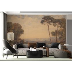 Mediterranean Umbrella Pine Landscape