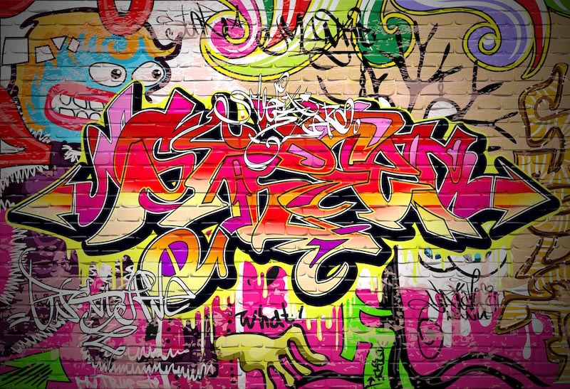 Graffiti - Mural wallpaper